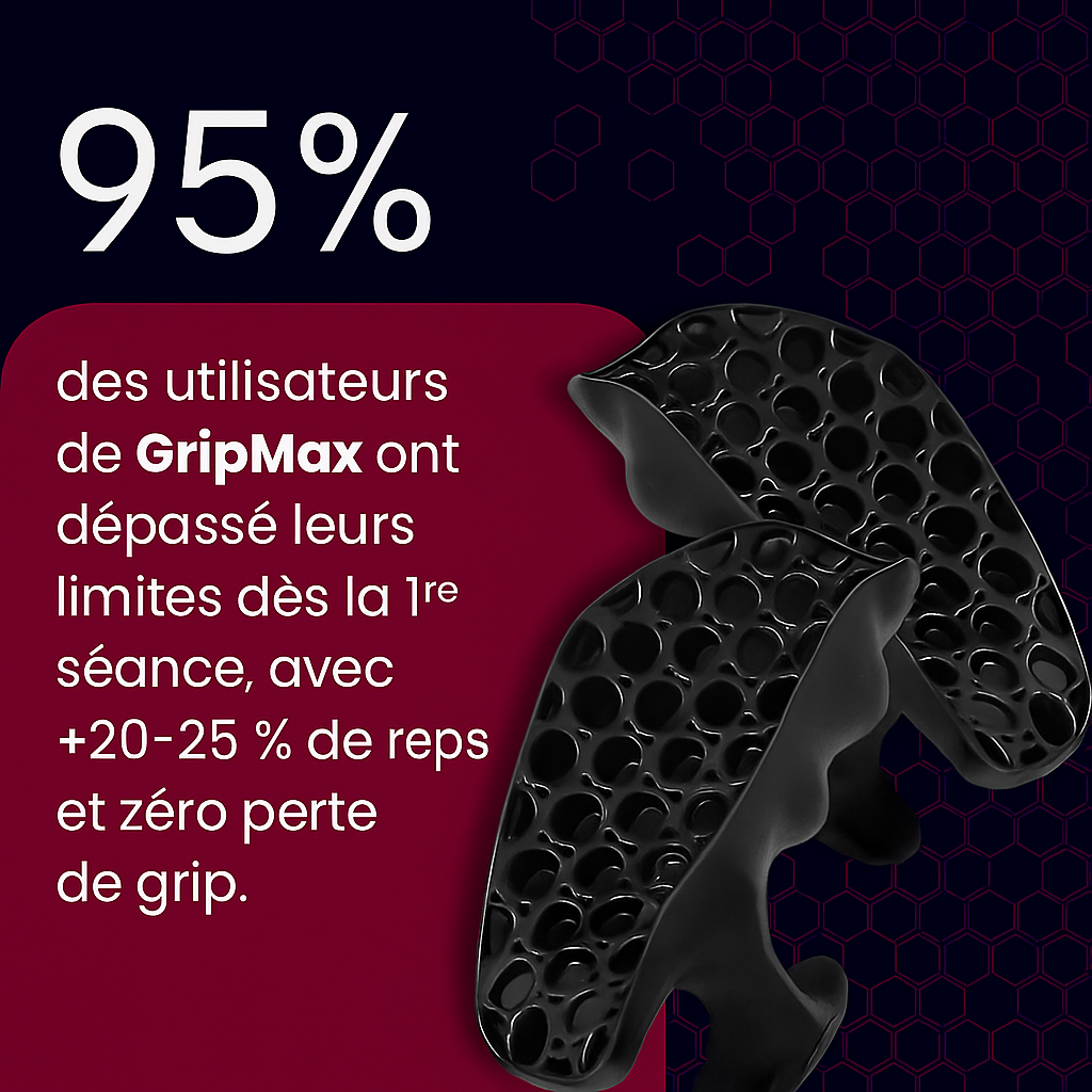 GripMax™ | Maitrisez vos séries